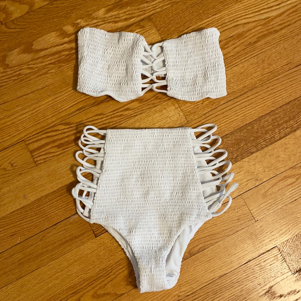 Tori Praver High Waisted Bikini